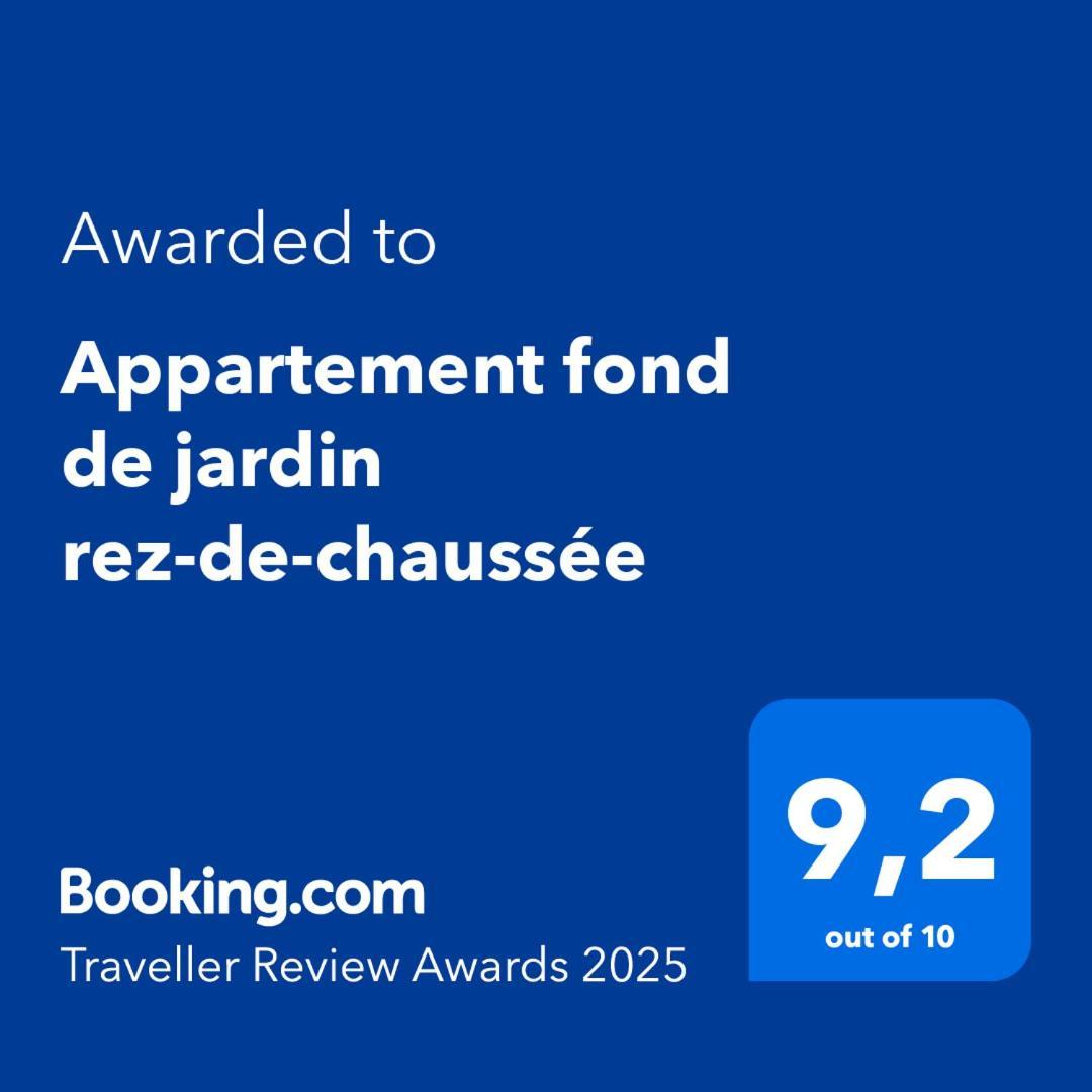 Fond De Jardin Rez-de-chaussee *